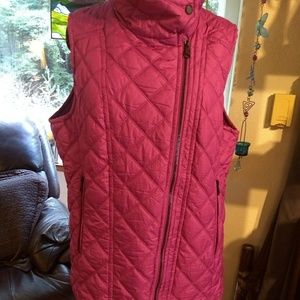 Andrew Marc New York fuschia vest XXL